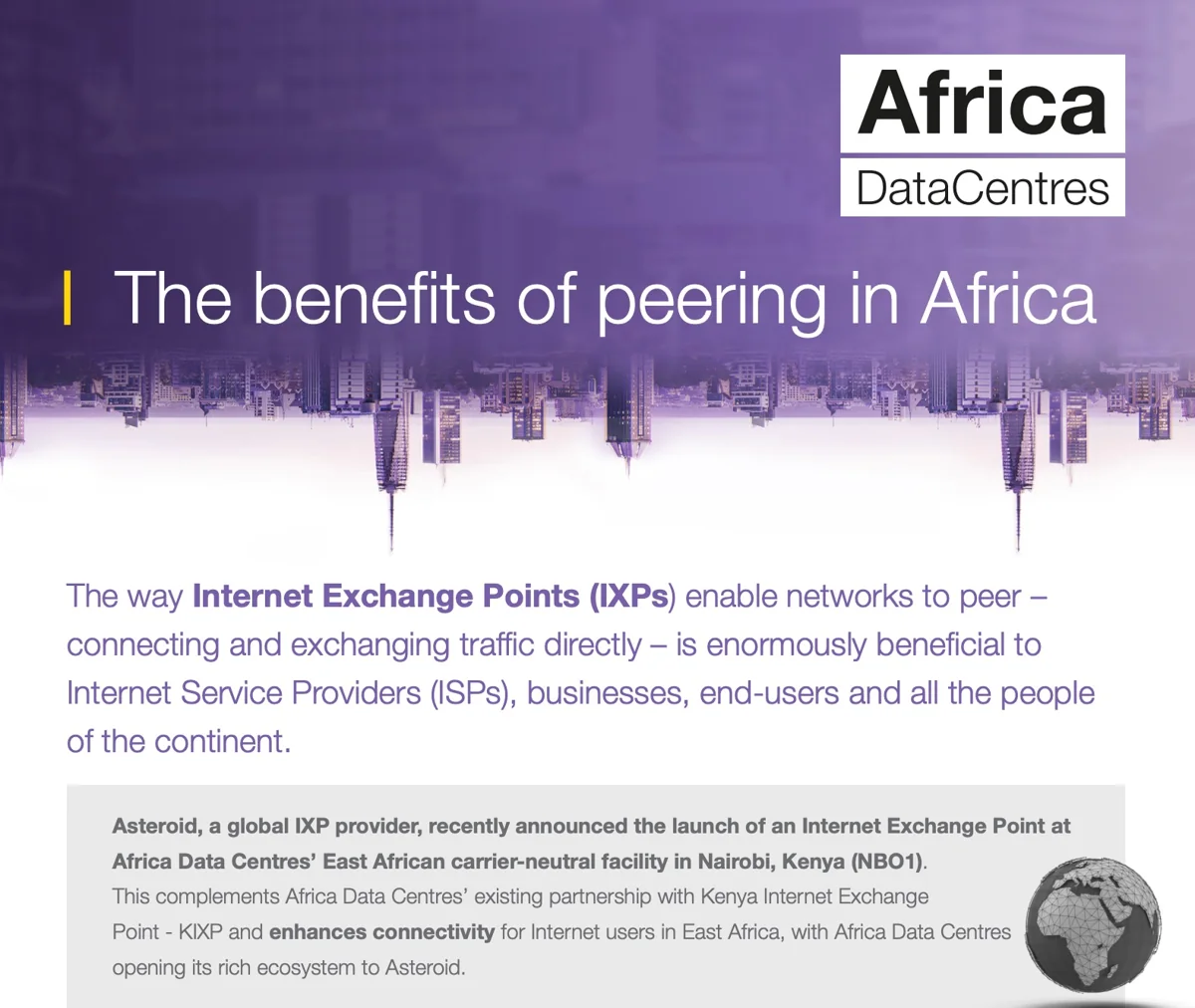 Africa Data Centres white paper, The benefits of peering in Africa