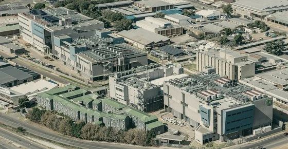 Aerial of the wider Isando industrial node