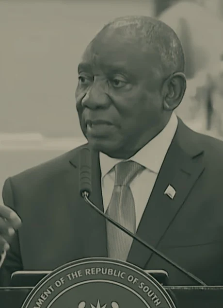 President Ramaphosa delivering the State of the Nation Address