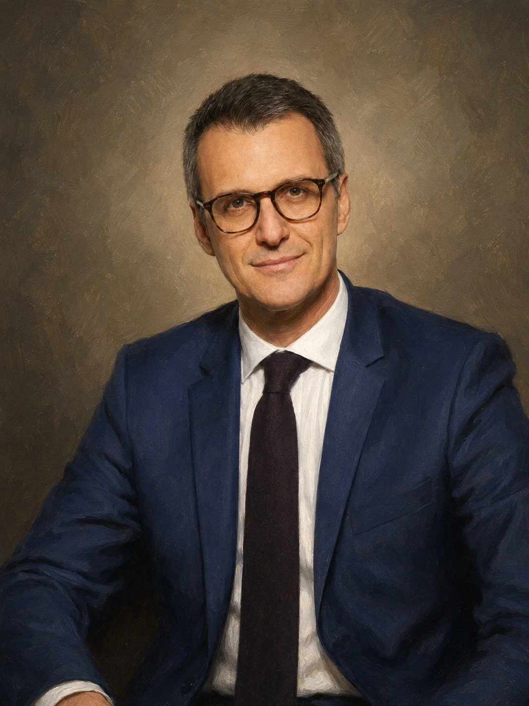 Reference portrait of Olivier Micheli