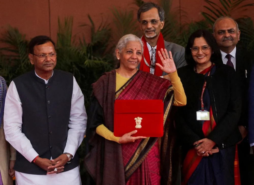 Union Budget 2026-27 presentation by the Union Finance Minister