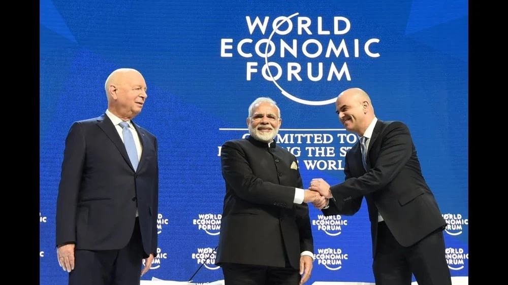 Prime Minister Narendra Modi at the World Economic Forum, Davos