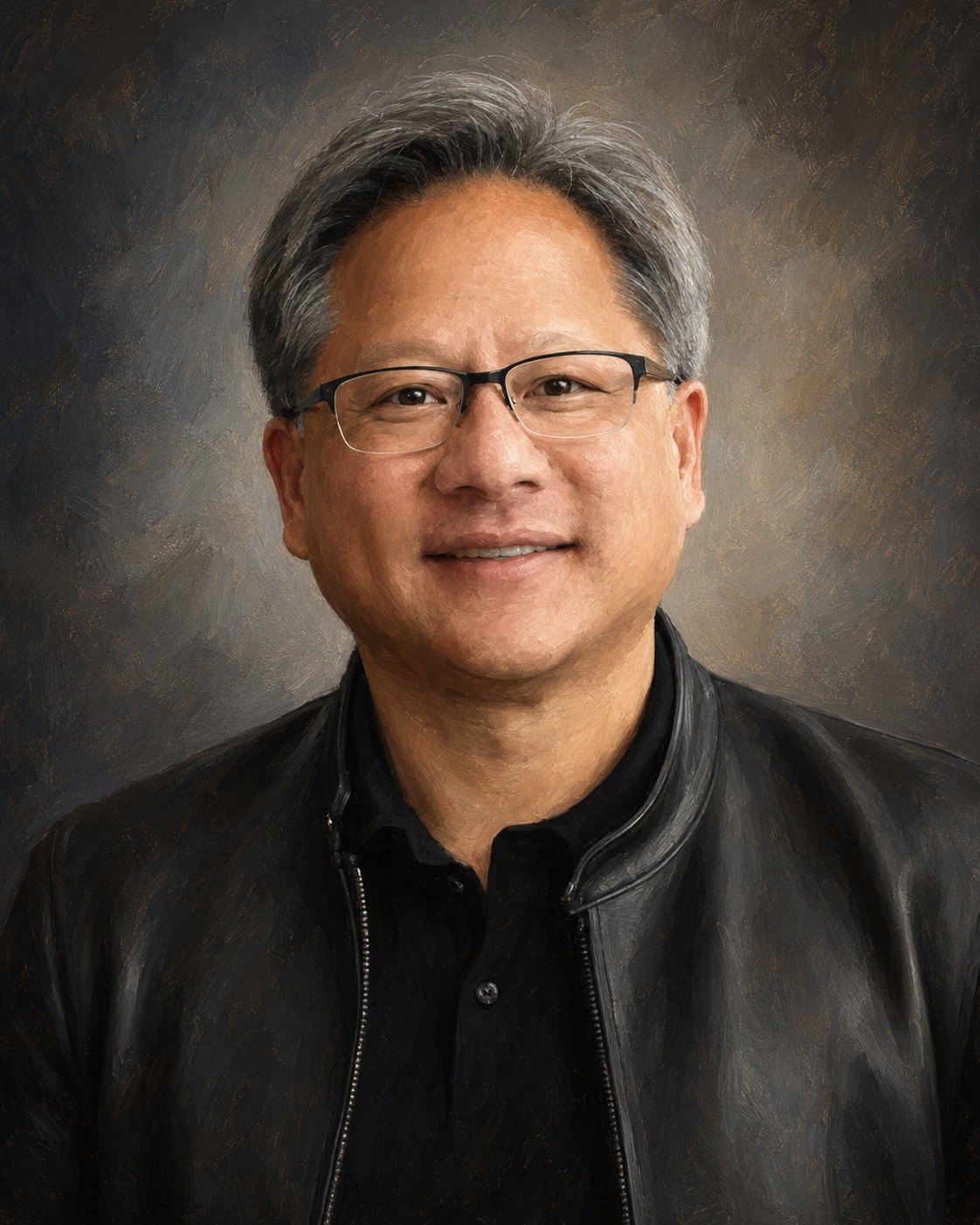 Portrait of Jensen Huang