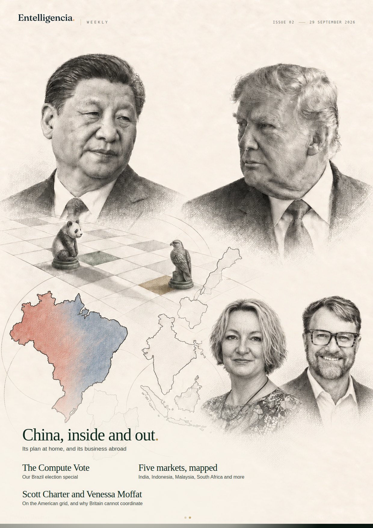 Entelligencia Weekly, issue 02 cover